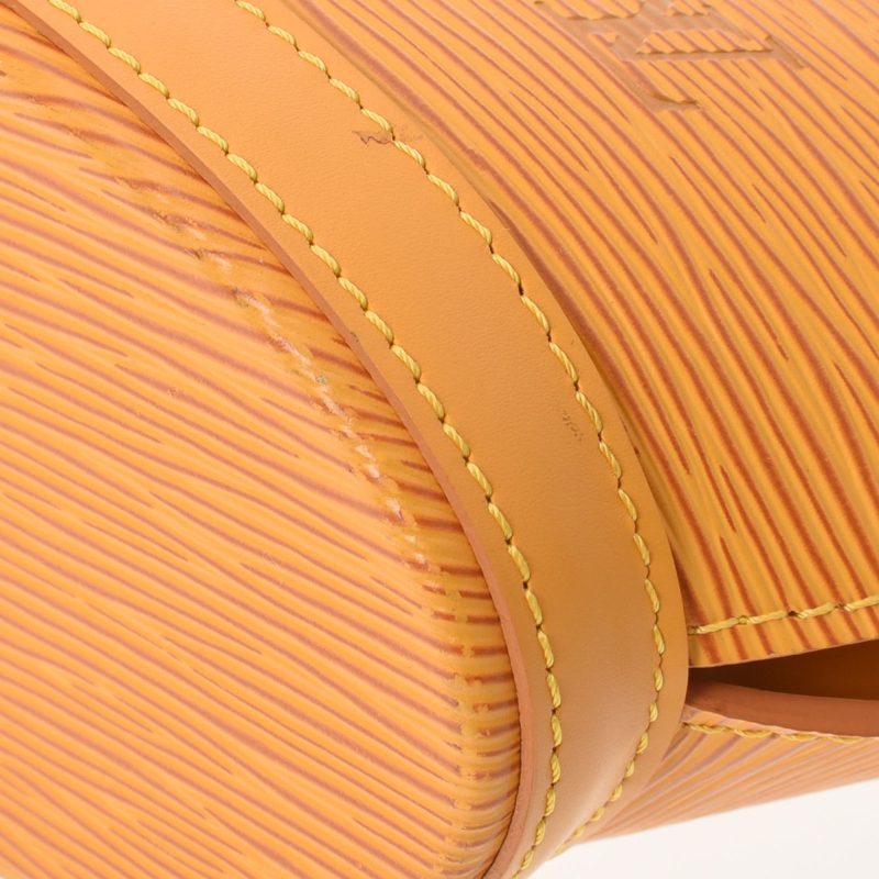 LOUIS VUITTON Epi San Jack Poignier Long Yellow M52339 Ladies Leather Shoulder Bag - Logoexplore - Image 7