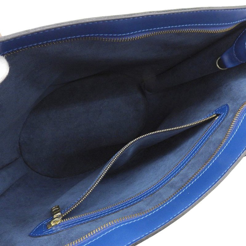 Louis Vuitton Epi Shoulder Bag Toledo Blue - Logoexplore - Image 6