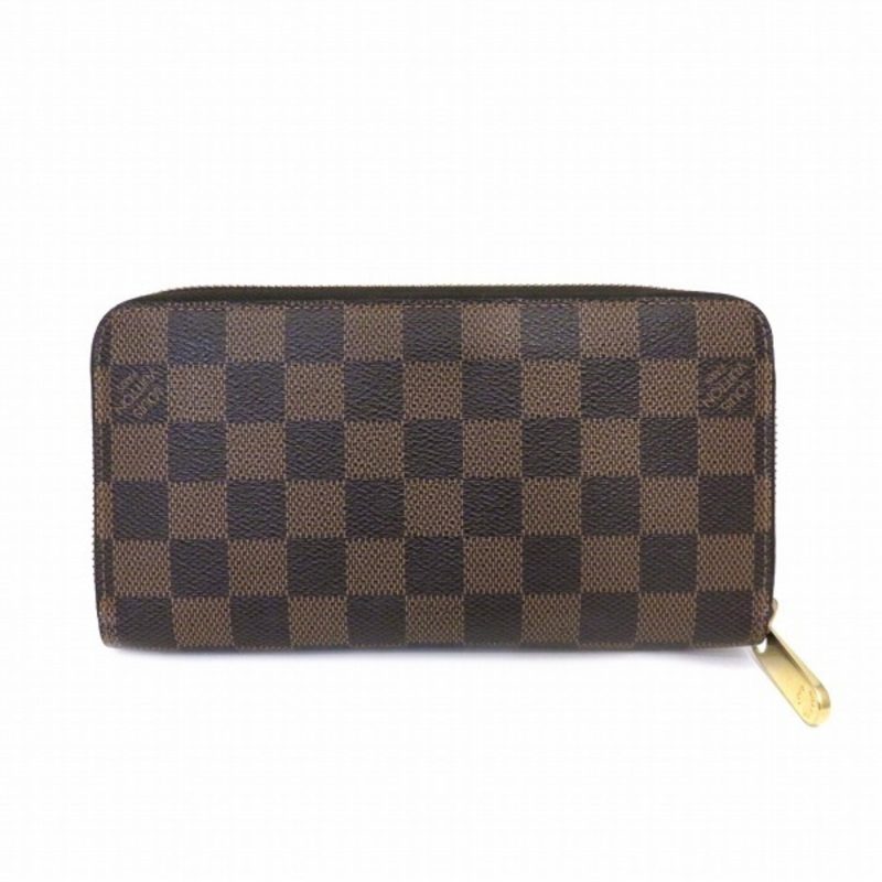 LOUIS VUITTON Damier Zippy Wallet N60015 Long Unisex - Logoexplore - Image 9