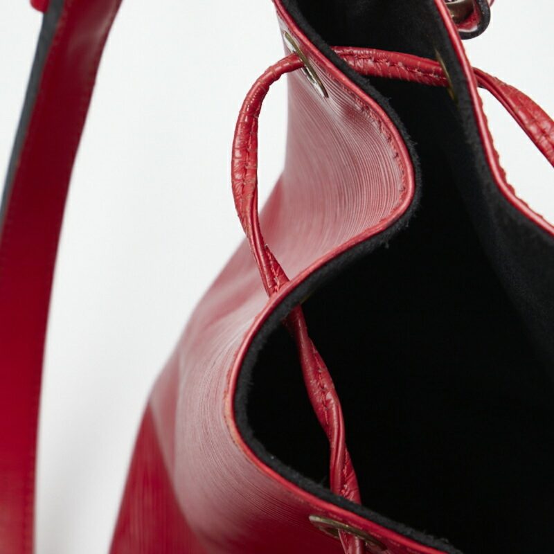 LOUIS VUITTON Epi Petinoe Shoulder Bag M44107 Castilian Red Leather Women's - Logoexplore - Image 7