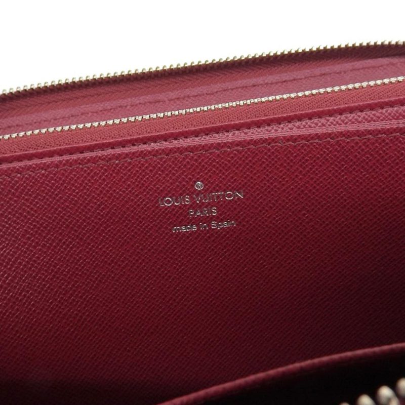 Louis Vuitton Epi Zippy Wallet Round Zipper Long Fuchsia Red M61858 - Logoexplore - Image 6
