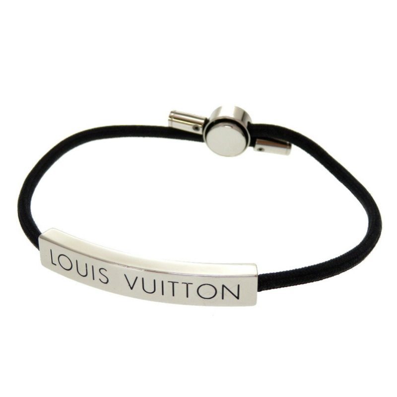 LOUIS VUITTON Bracelet Space LV M67417 Nylon Black - Logoexplore
