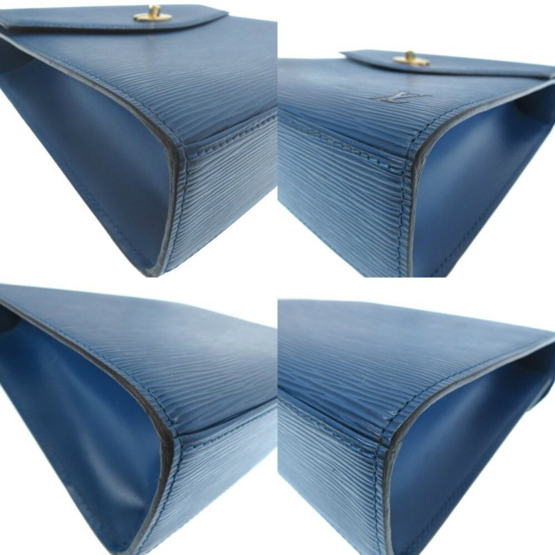 Louis Vuitton Epi Marzelb Handbag M52375 Toledo Blue - Logoexplore - Image 6