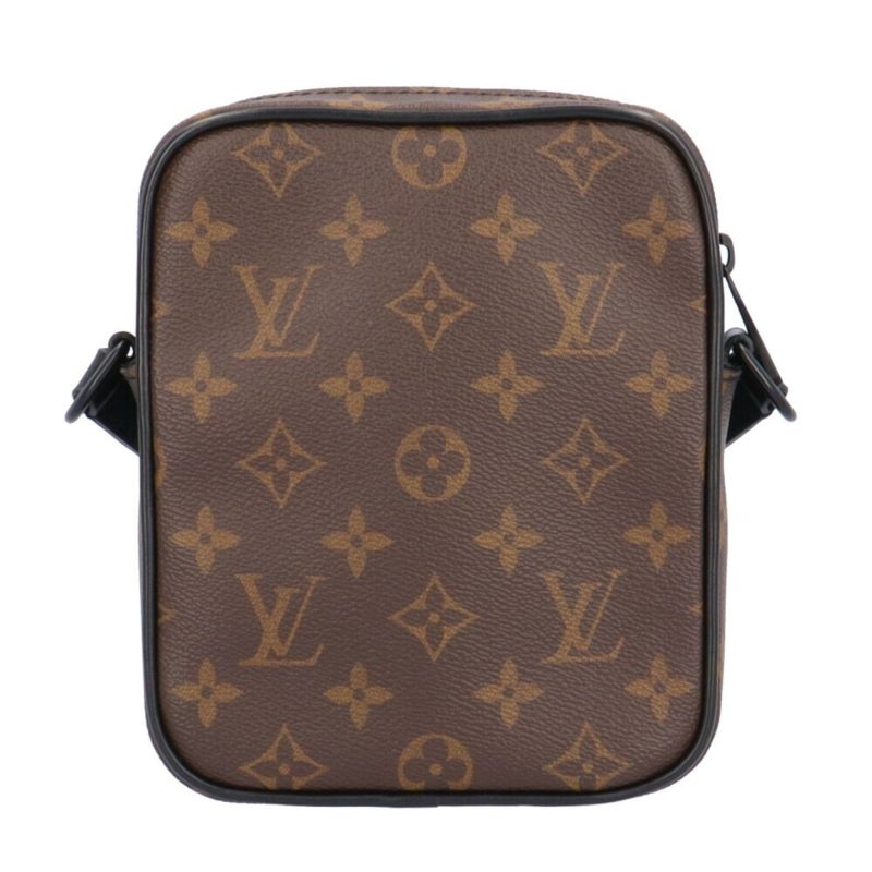 LOUIS VUITTON Crust Fur Wearable Monogram Macassar Shoulder Bag M69404 Brown Unisex - Logoexplore - Image 3