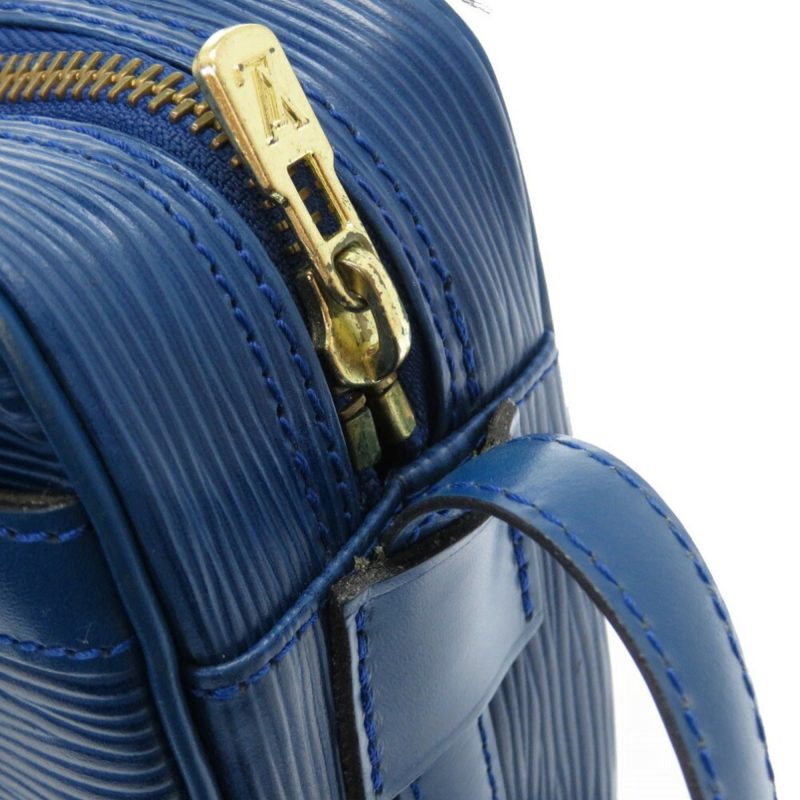 Louis Vuitton Epi Genefille Blue M52155 Shoulder Bag LV 0146 LOUIS VUITTON - Logoexplore - Image 8