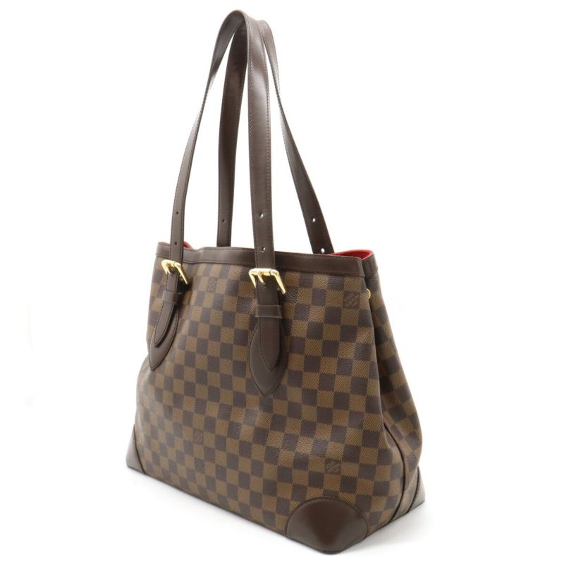 LOUIS VUITTON Damier Hampstead MM Tote Bag Shoulder N51204 - Logoexplore - Image 2