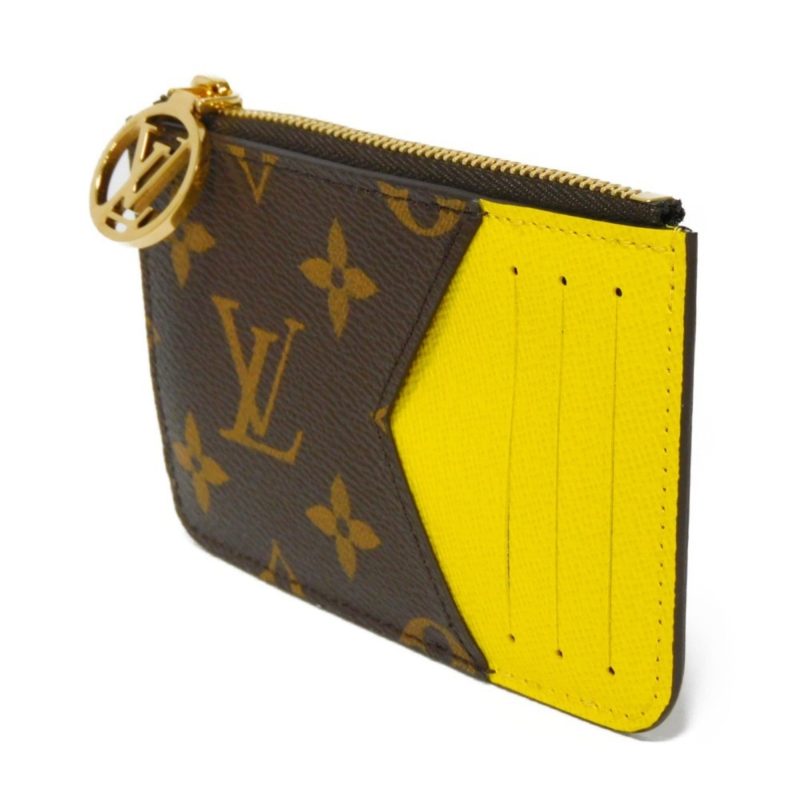 LOUIS VUITTON Coin Case Card Porte Culte Romy LV Circle Flower Yellow Monogram Jaune M81882 Men's Women's Wallet - Logoexplore - Image 2