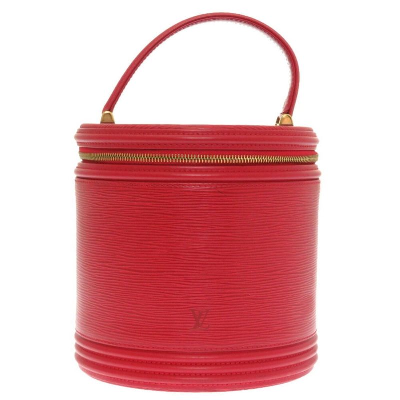 Louis Vuitton Epi Cannes Castilean Red M48037 Handbag Bag - Logoexplore