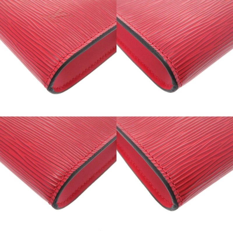 Louis Vuitton Epi Pochette Accessory Red M52947 Handbag 0193 LOUIS VUITTON - Logoexplore - Image 7