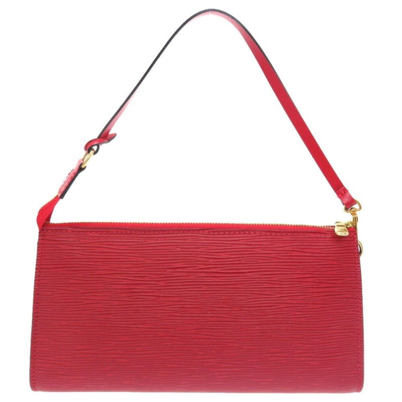 Louis Vuitton Epi Pochette Accessory Red M52947 Handbag 0193 LOUIS VUITTON - Logoexplore