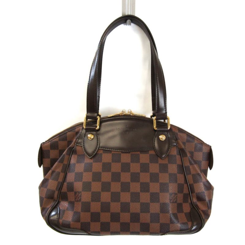 LOUIS VUITTON Damier Verona PM N41117 Women's Shoulder Bag Ebene - Logoexplore