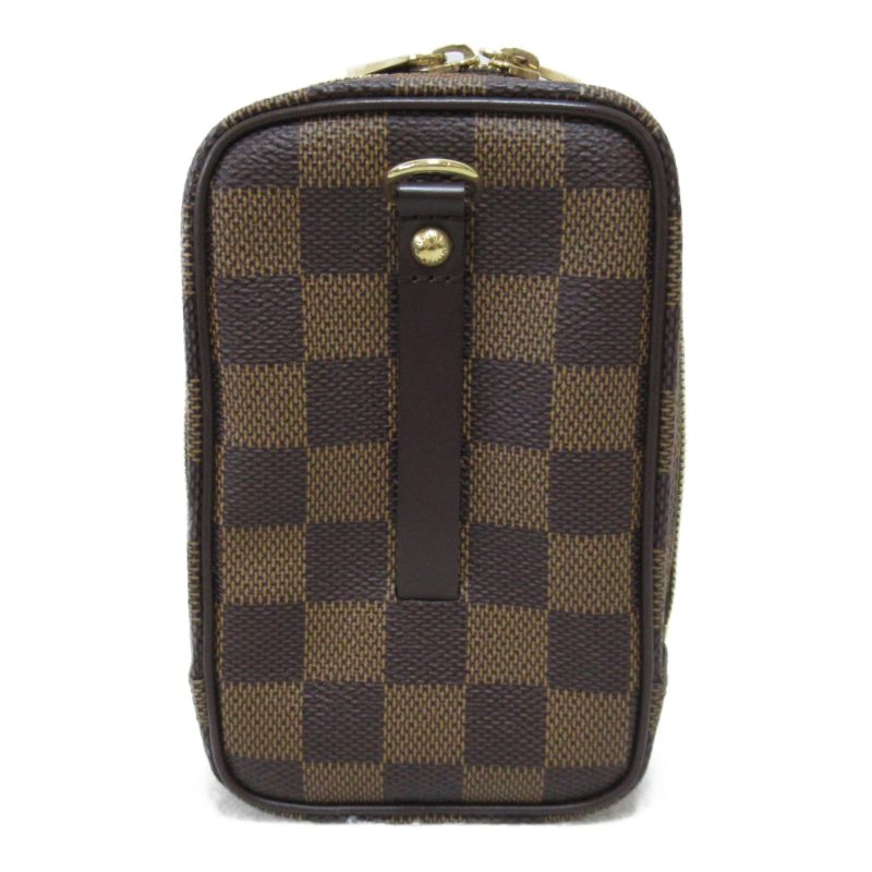 LOUIS VUITTON Etui Okapi digital camera case Brown Ebene Damier PVC coated canvas N61737 - Logoexplore - Image 2