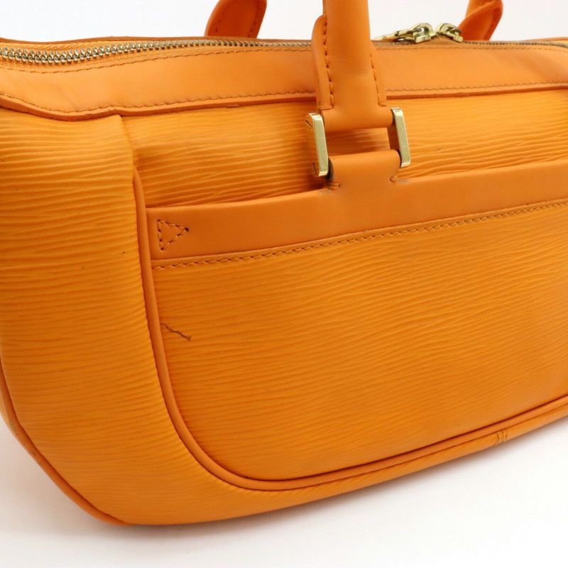 LOUIS VUITTON Epi D'Anura MM Handbag Shoulder Bag Mandarin Orange M5910H - Logoexplore - Image 8
