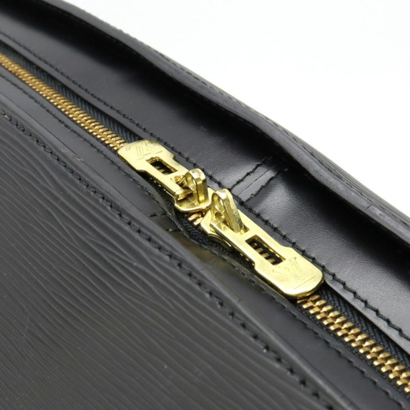 LOUIS VUITTON Epi Solferino GM Boston Bag Shoulder Noir Black M42852 - Logoexplore - Image 8