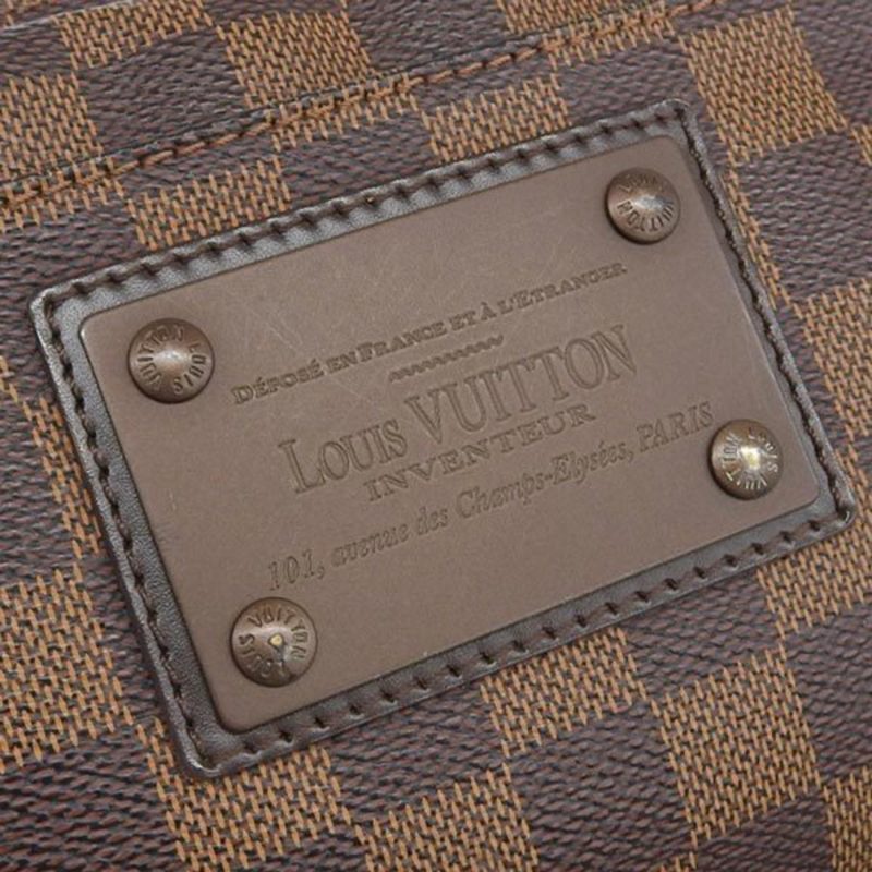 LOUIS VUITTON Damier Bum Bag Brooklyn Waist Body N41101 Brown Women's - Logoexplore - Image 8