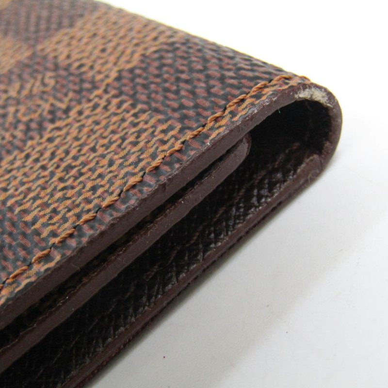 LOUIS VUITTON Damier Multicles 4 N62631 Unisex Damier Canvas Key Case Ebene - Logoexplore - Image 4