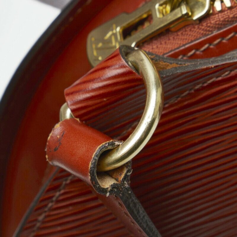 LOUIS VUITTON Epi Mabillon Backpack M52233 Kenya Brown Leather Women's - Logoexplore - Image 7