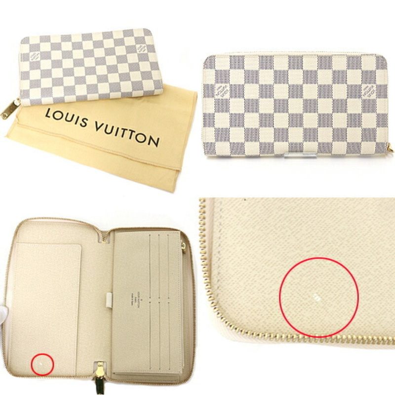 LOUIS VUITTON Damier Azur Zippy Organizer Round Long Wallet N60012 - Logoexplore - Image 2