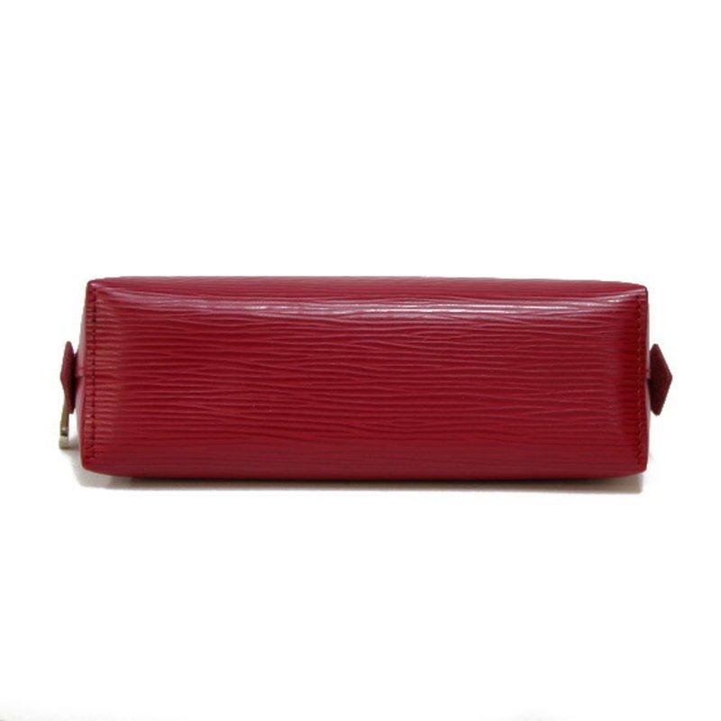 LOUIS VUITTON Epi Pochette Tick Leather Fuchsia Engine Makeup Pouch Louis Vuitton Women's Men's - Logoexplore - Image 3