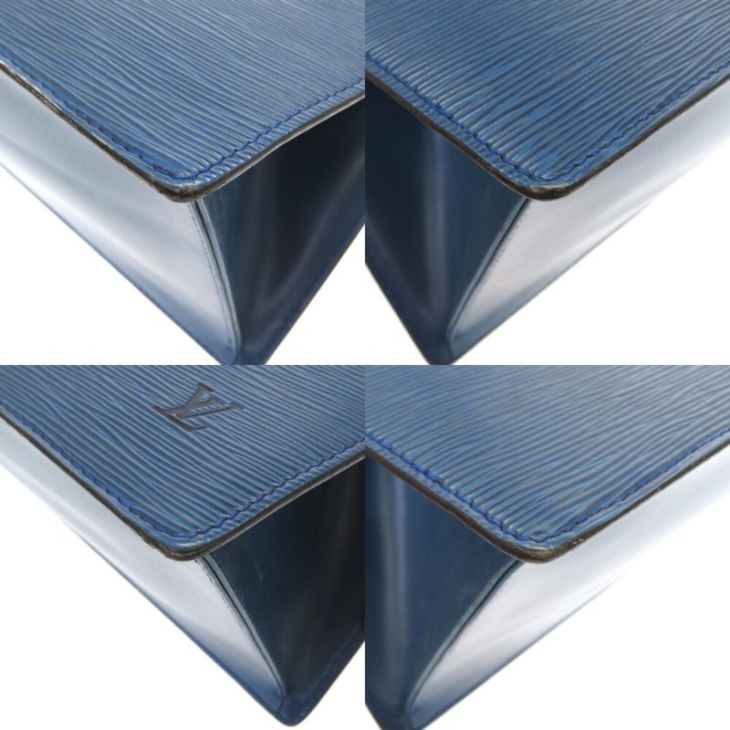 Louis Vuitton Episac Triangle Blue M52095 Handbag Bag 0165 LOUIS VUITTON - Logoexplore - Image 8
