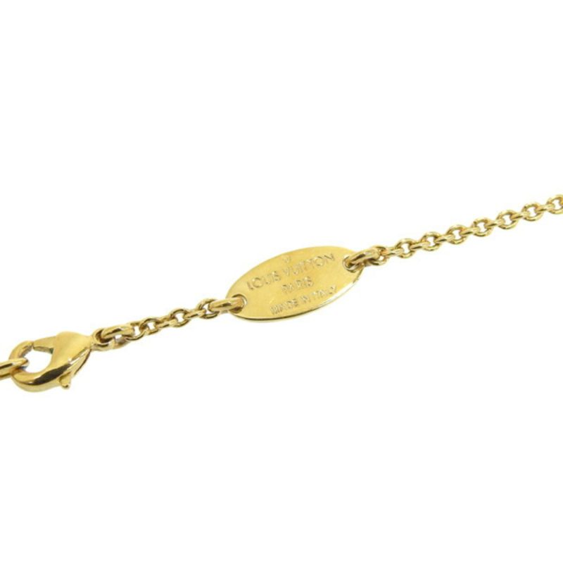 LOUIS VUITTON Essential V Necklace M61083 Gold Women's - Logoexplore - Image 7