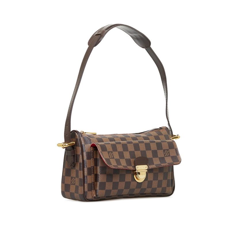 LOUIS VUITTON Damier Ravello GM Handbag Shoulder Bag N60006 Brown PVC Leather Women's - Logoexplore - Image 3