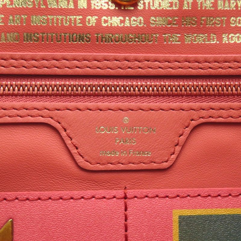 LOUIS VUITTON Boucher Neverfull MM Pink Masters collection PVC coated canvas M43357 - Logoexplore - Image 8