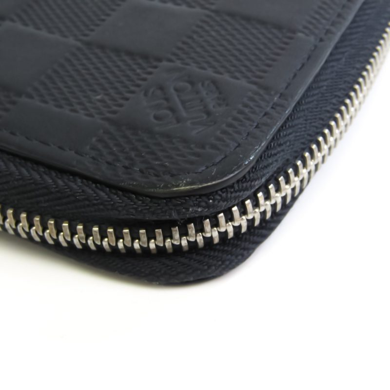 Louis Vuitton Damier Infini Zippy Wallet Vertical N63549 Men's Damier Infini Long Wallet (bi-fold) Cosmos - Logoexplore - Image 6