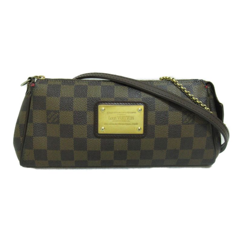 LOUIS VUITTON Eva Brown Ebene Damier PVC coated canvas N55213 - Logoexplore
