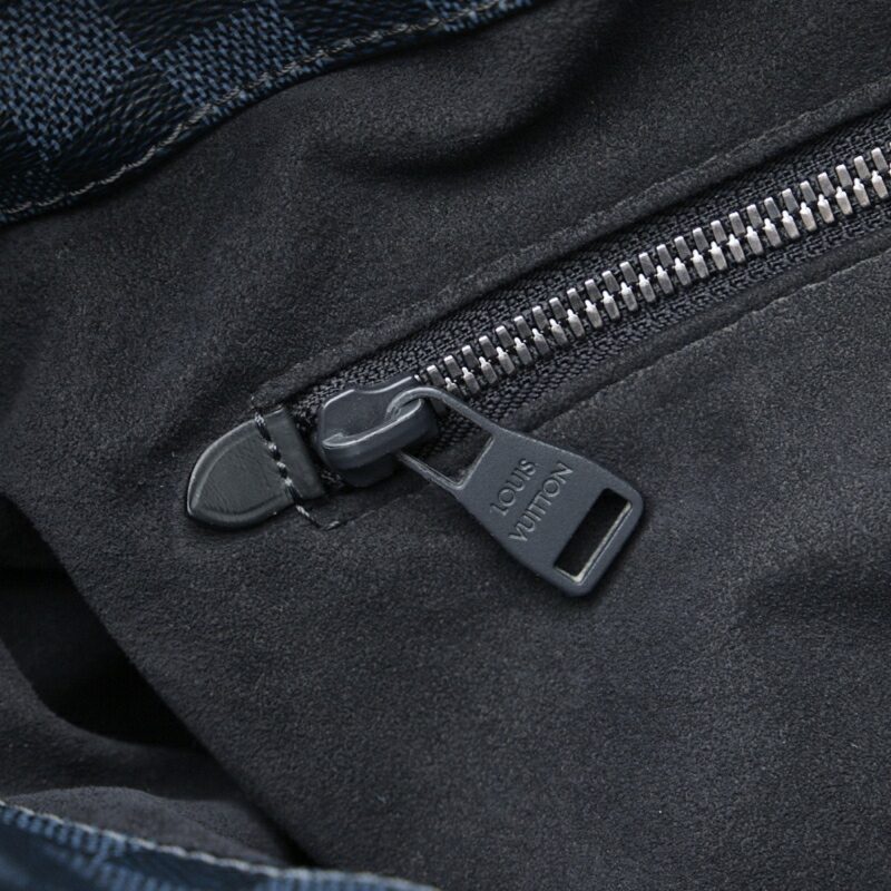 LOUIS VUITTON Damier Cobalt Tote NS Handbag Shoulder Bag N51100 Navy PVC Leather Women's - Logoexplore - Image 9