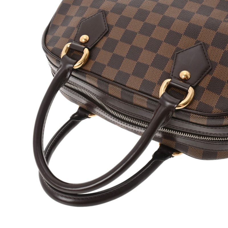 LOUIS VUITTON Damier Duomo Brown N60008 Women's Canvas Handbag - Logoexplore - Image 3