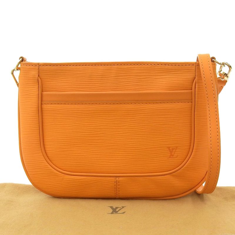 Louis Vuitton Epi Salvanga Shoulder Bag Mandarin M5898H - Logoexplore