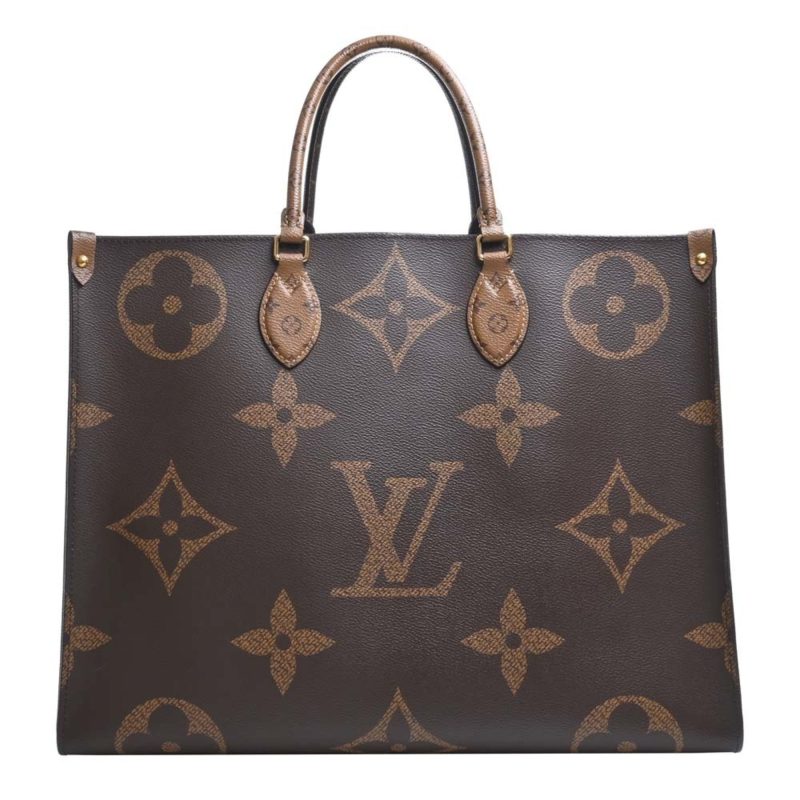 LOUIS VUITTON Giant Monogram Reverse On the Go GM 2WAY Tote Bag M45320 Brown Women's - Logoexplore