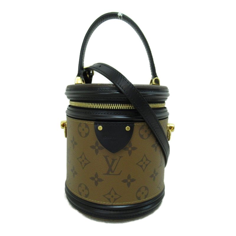 LOUIS VUITTON Cannes Brown Monogram Reverse PVC coated canvas M43986 - Logoexplore