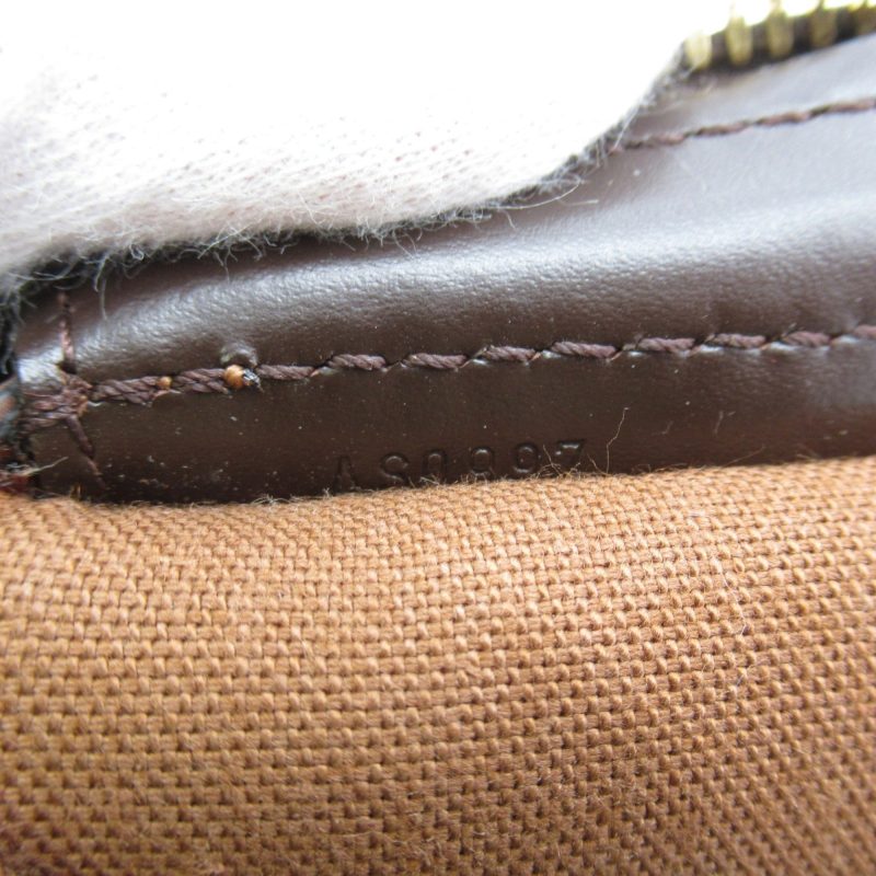 LOUIS VUITTON Chelsea Tote Bag Brown Ebene Damier PVC coated canvas N51119 - Logoexplore - Image 7