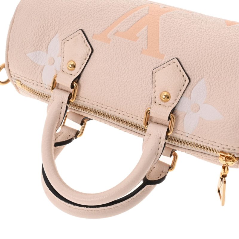 LOUIS VUITTON Emplant Papillon BB Cream Saffron M45708 Ladies Monogram Handbag - Logoexplore - Image 3