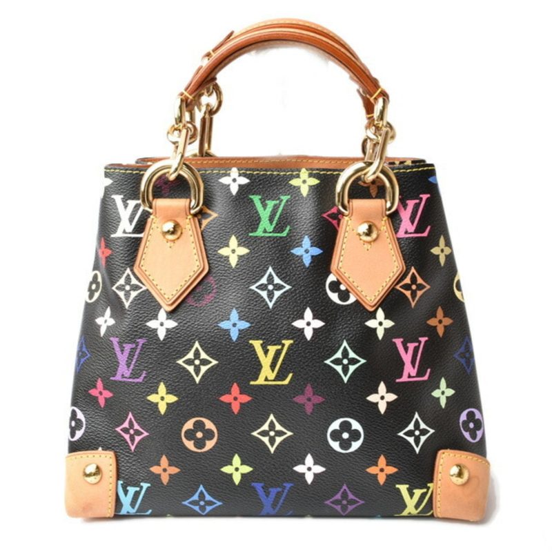 Louis Vuitton Handbag LOUIS VUITTON Audra Monogram Multicolor Noir / Black M40048 - Logoexplore