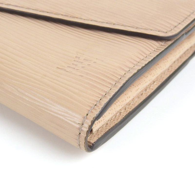 Louis Vuitton Epi Portefeuille Sarah Long Wallet Dune M60724 CA1127 - Logoexplore - Image 3