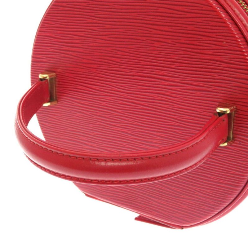 Louis Vuitton Epi Cannes Castilean Red M48037 Handbag Bag - Logoexplore - Image 5