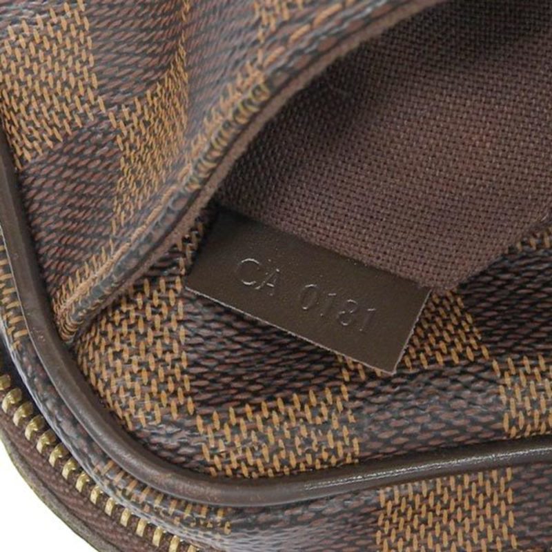 LOUIS VUITTON Damier Bum Bag Brooklyn Waist Body N41101 Brown Women's - Logoexplore - Image 7
