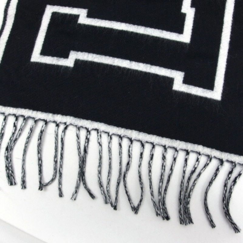 LOUIS VUITTON Escharpe City Design Muffler Black - Logoexplore - Image 5