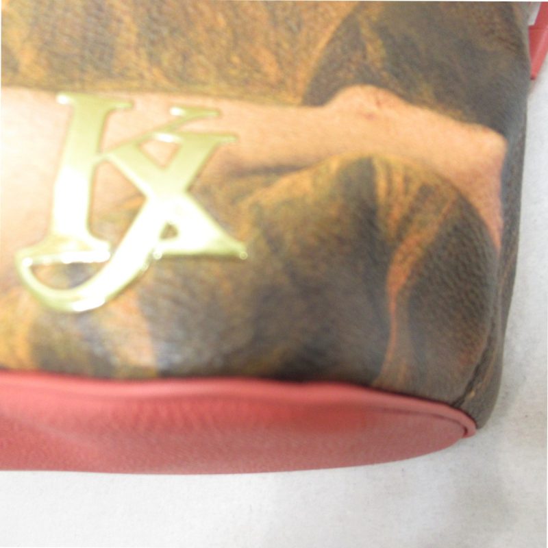 LOUIS VUITTON Boucher Neverfull MM Tote Bag Pink Masters collection PVC coated canvas - Logoexplore - Image 10