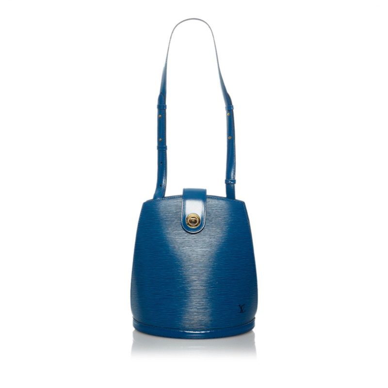 Louis Vuitton Epi Cluny One Shoulder Bag M52255 Toledo Blue Leather Ladies LOUIS VUITTON - Logoexplore