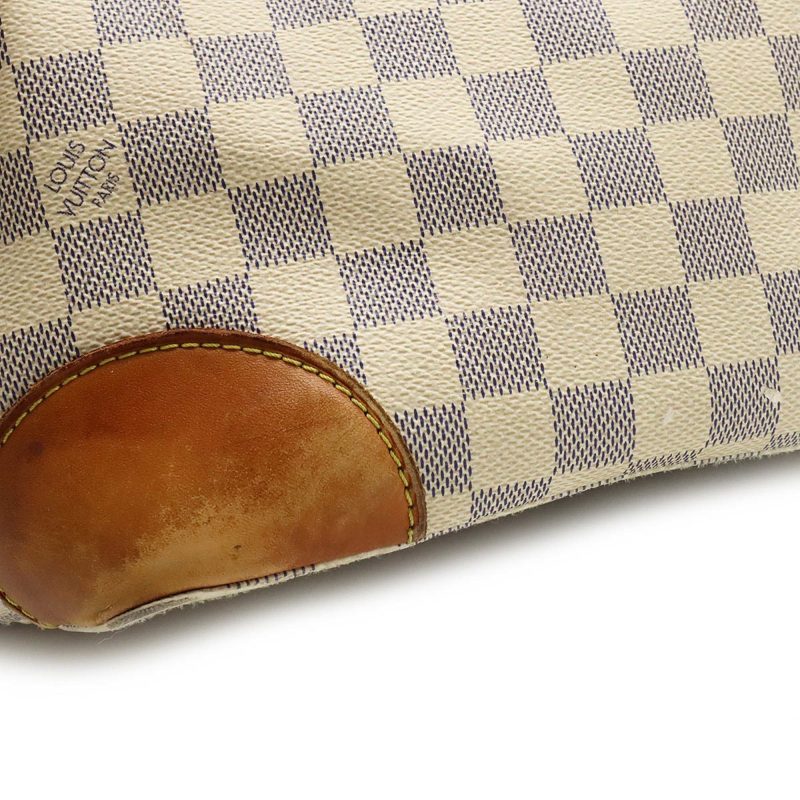 LOUIS VUITTON Damier Azur Hampstead MM Tote Bag Shoulder N51206 - Logoexplore - Image 8