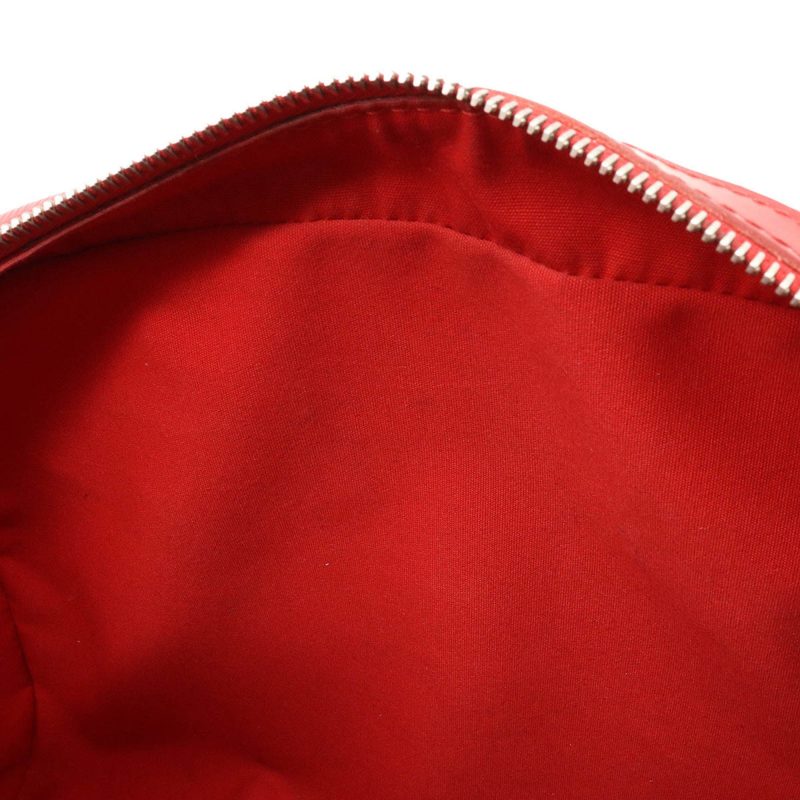 LOUIS VUITTON Epi Bowling Montaigne PM Handbag Boston Bag Leather Rouge Red M5932E - Logoexplore - Image 6