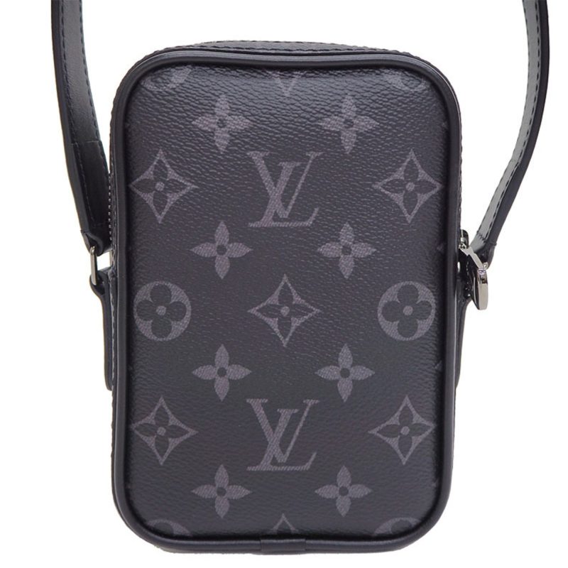 Louis Vuitton Danube PPM Trunk Print Monogram Eclipse M45928 Mini Shoulder Bag Men's Black - Logoexplore - Image 4