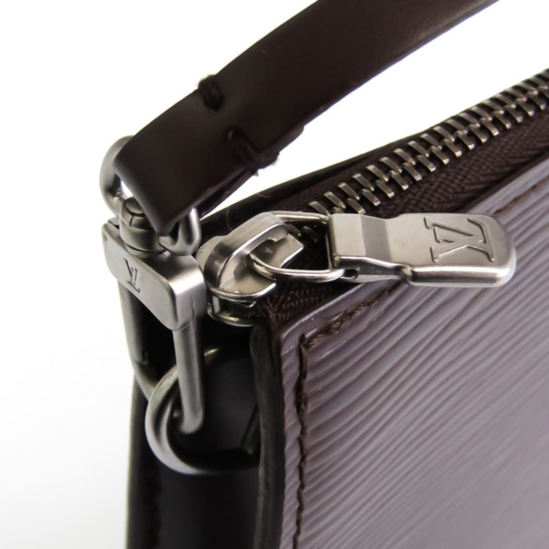 Louis Vuitton Epi Pochette Accessoires 24 M5294D Handbag Mocha - Logoexplore - Image 6