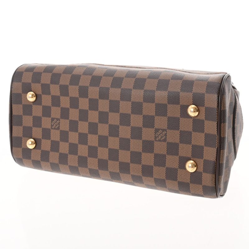 LOUIS VUITTON Damier Duomo Brown N60008 Women's Canvas Handbag - Logoexplore - Image 6