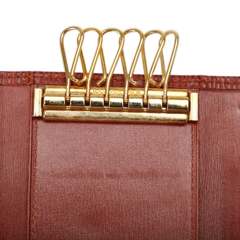 LOUIS VUITTON Epi Multicle 6 6-series Key Case M63813 Kenya Brown Leather Ladies - Logoexplore - Image 6