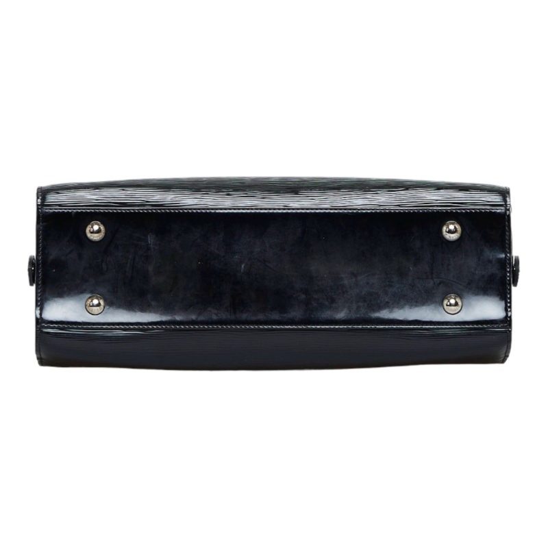 LOUIS VUITTON Epi Pont Neuf GM Handbag M59042 Noir Black Enamel Women's - Logoexplore - Image 4